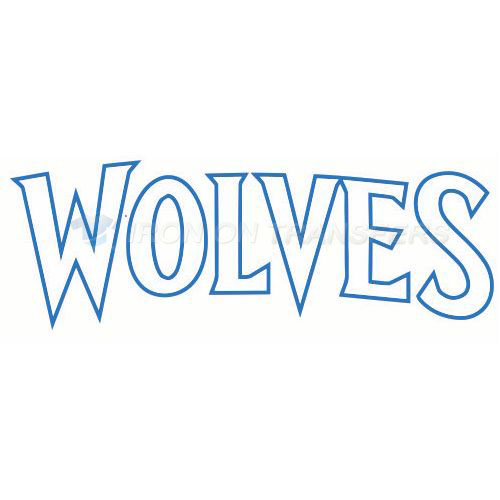 Minnesota Timberwolves Iron-on Stickers (Heat Transfers)NO.1087